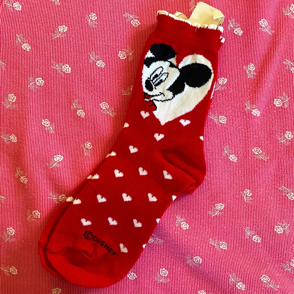 🍄 2/$10 Vintage Mickey Socks
